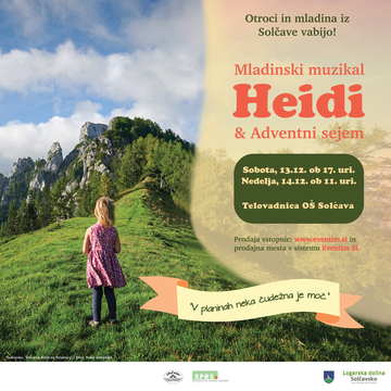 Muzikal Heidi_plakat